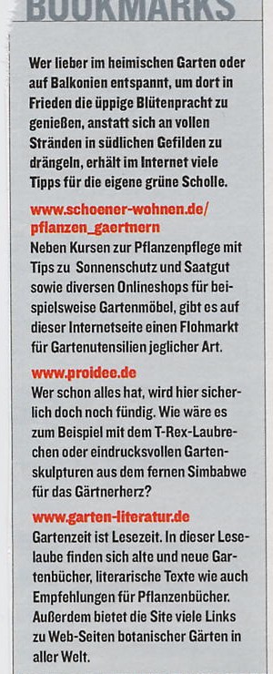 Wirtschafswoche - Bookmark