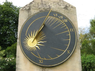 Mach es wie die Sonnenuhr, z&auml;hl die heitren Stunden nur