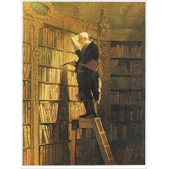 Carl Spitzweg Kunstdruck Der Bücherwurm