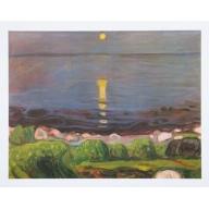 Munch Sommernacht am Strand