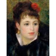 Gemälde Renoir Femme a la rose